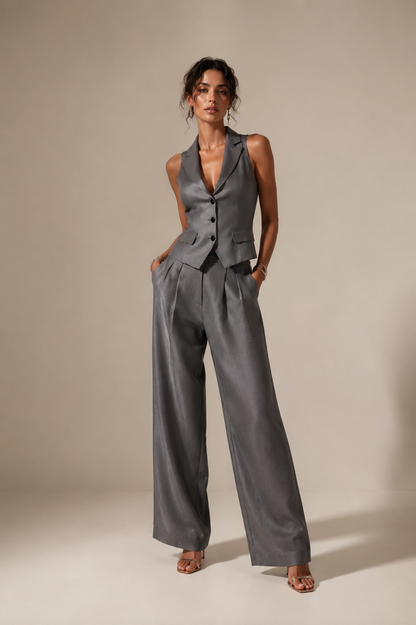 Conjunto 2 Piezas con Escote en V