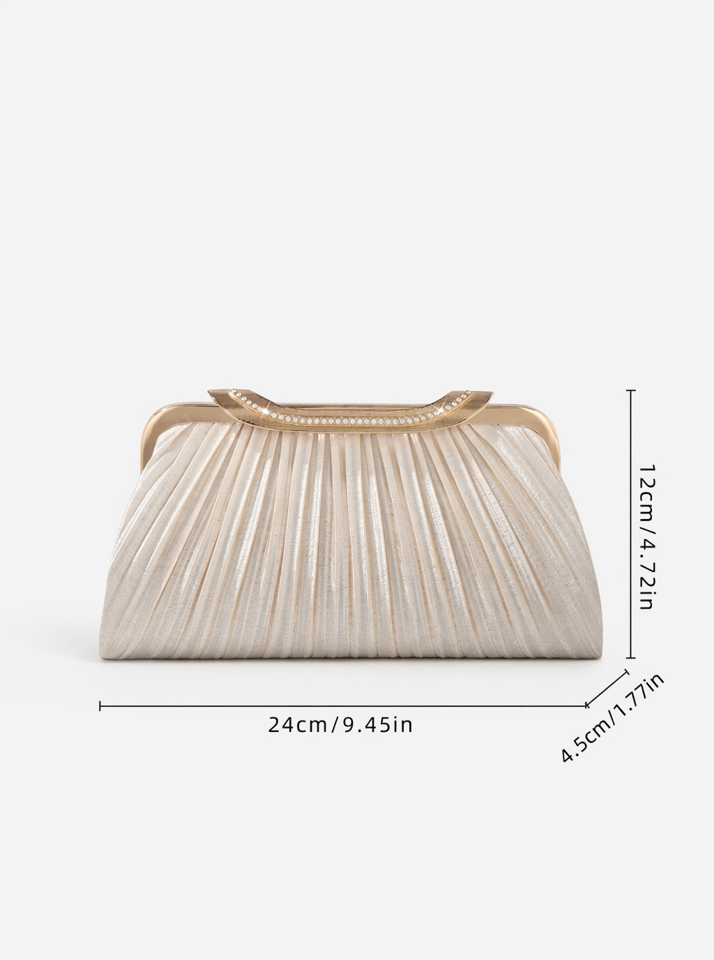 Clutch Plisada | Elena Varela