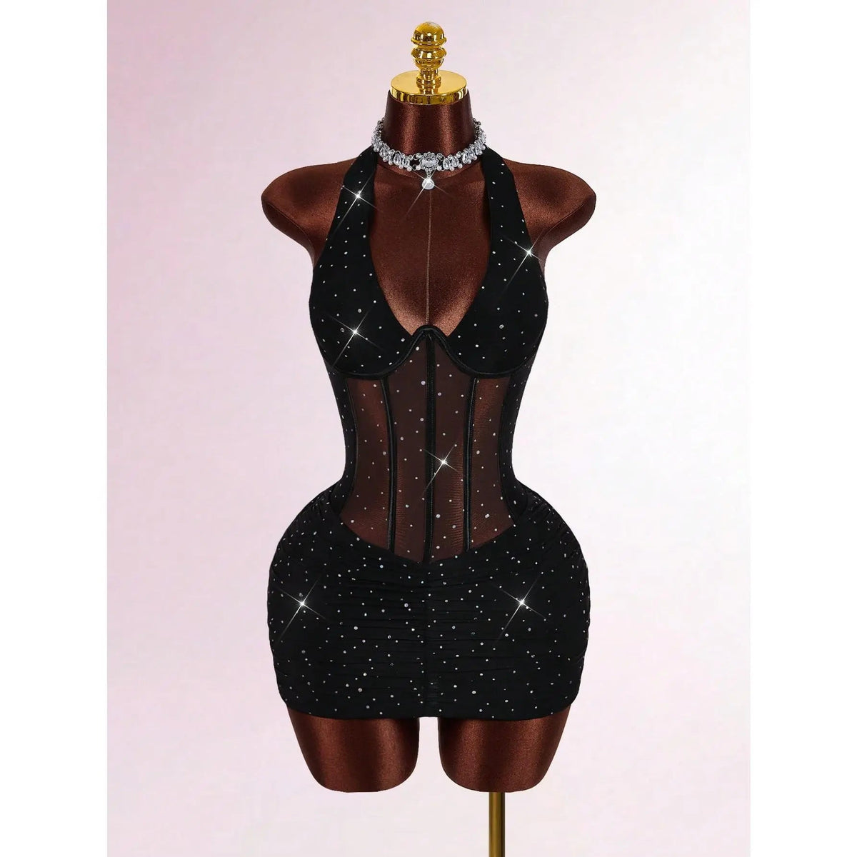 Vestido Corsé de Strass | Elena Varela