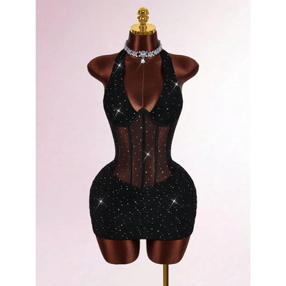 Vestido Corsé de Strass | Elena Varela