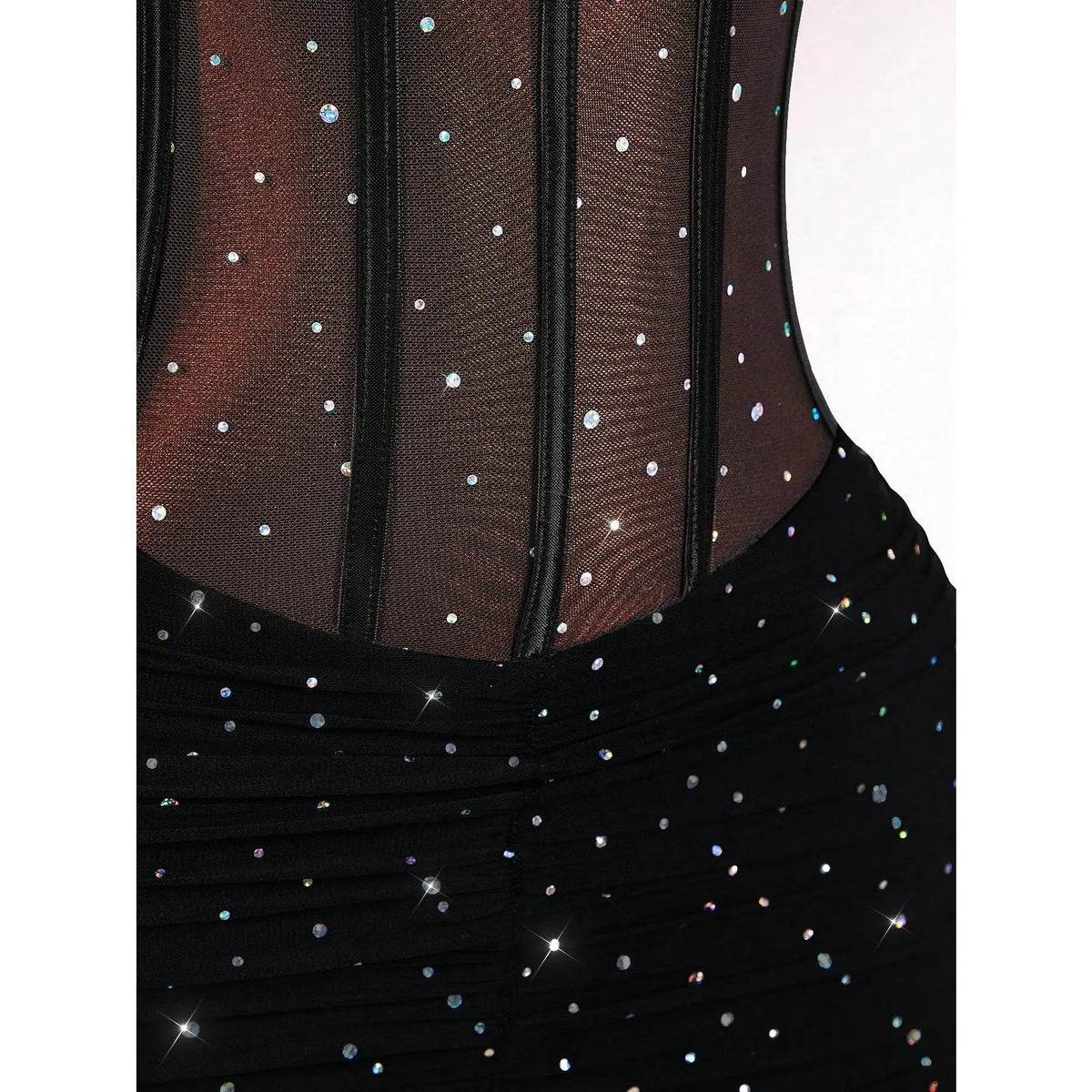 Vestido Corsé de Strass | Elena Varela