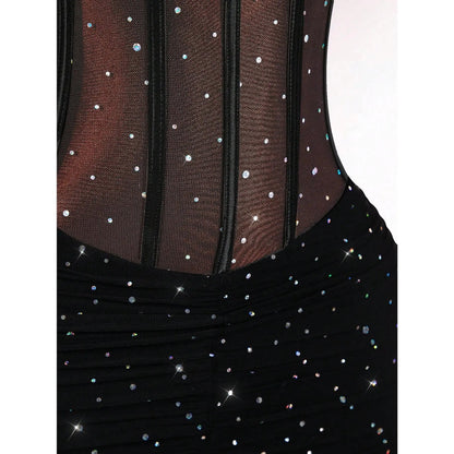 Vestido Corsé de Strass | Elena Varela