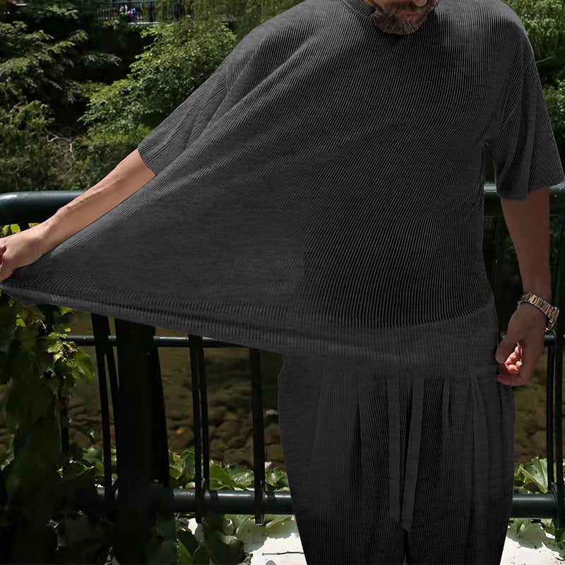 Conjunto informal dos piezas para hombre