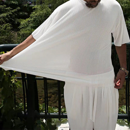 Conjunto informal dos piezas para hombre