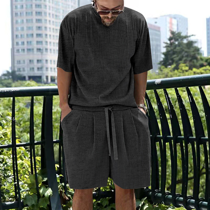 Conjunto informal dos piezas para hombre