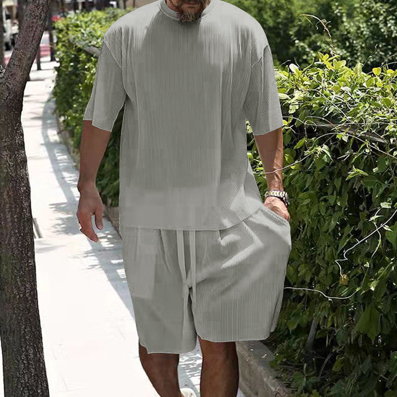 Conjunto informal dos piezas para hombre